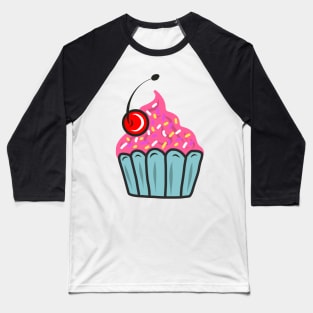 Cupcake Baseball T-Shirt